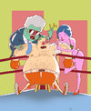 Cartoon: Boxe (small) by MonitoMan tagged boxe