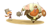 Cartoon: Viking (small) by MonitoMan tagged viking,monito,monitoman