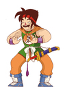 Cartoon: YamCha (small) by MonitoMan tagged dbz,yamcha