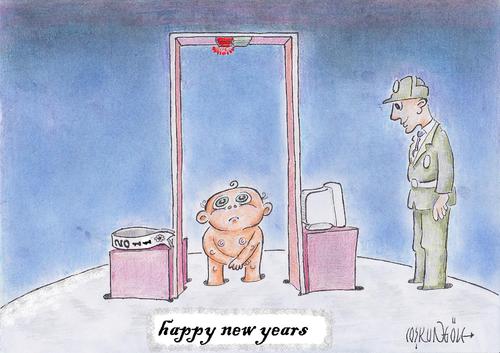 Cartoon: happy new years (medium) by coskungole58 tagged happy,new,years
