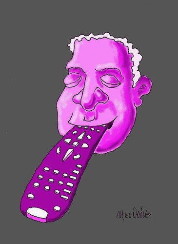 Cartoon: remote control (medium) by coskungole58 tagged remote,control
