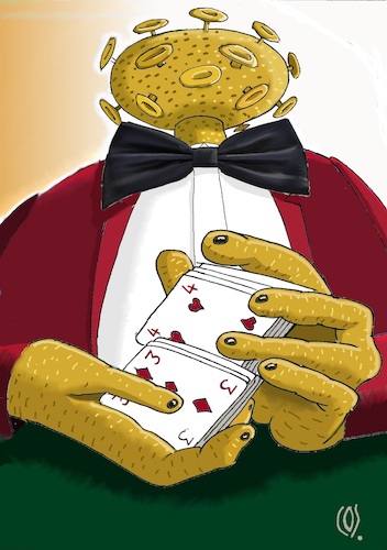 Cartoon: start a new game (medium) by coskungole58 tagged microbijoloji
