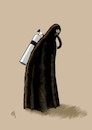 Cartoon: afghan - woman (small) by coskungole58 tagged afgan,taliban