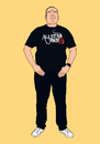 Cartoon: Vince. (small) by bernieblac tagged cartoon