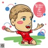 Cartoon: Bastian Schweinsteiger (small) by TiNG tagged fcbayern,bastian,schweinsteiger