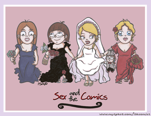 Cartoon: Sex and The Comics (medium) by isacomics tagged caricature,comics,isa,isacomics
