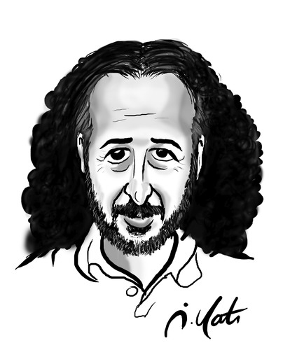 Cartoon: mehmet duru (medium) by ilker yati tagged mehmet,duru