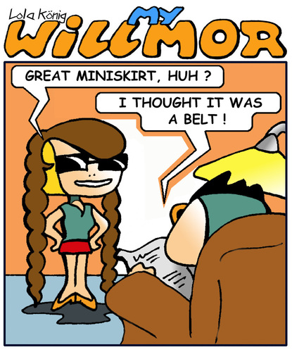 Cartoon: Willmor (medium) by Lola König tagged willmor