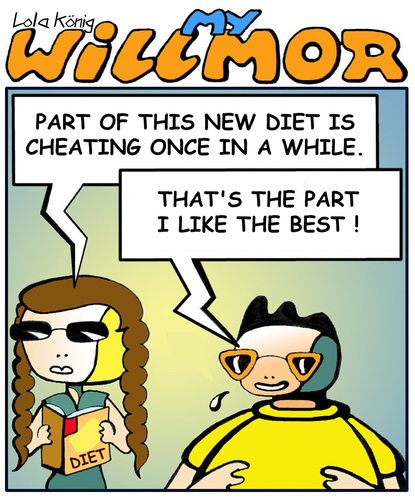 Cartoon: Willmor (medium) by Lola König tagged willmor