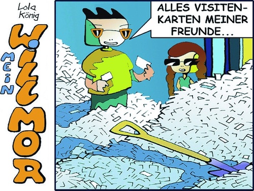 Cartoon: willmor (medium) by Lola König tagged willmor