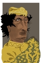 Cartoon: Muammar al-Gaddafi (small) by Bravemaina tagged gaddafi