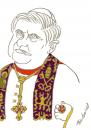 Cartoon: Pope Benedict XVI (small) by Bravemaina tagged pope,benedict,xvi,church