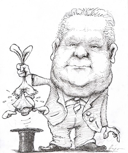 Cartoon: Doug Ford (medium) by Hugo_Nemet tagged ford