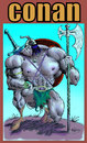 Cartoon: conan comics color (small) by aceratur tagged conan,comics,color