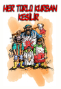 Cartoon: kurban (small) by aceratur tagged kurban,bayram,kasap