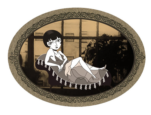 Cartoon: Louise Brooks (medium) by ana001 tagged louise,brooks