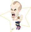 Cartoon: ANDRES INIESTA (small) by ELPEYSI tagged andres,iniesta,catalan,mundial,estrella