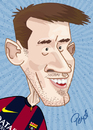 Cartoon: Messi (small) by ELPEYSI tagged leo,liomessi,messi,10,barca,pulga,argentina