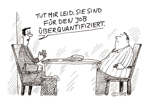 Cartoon: Das SchwereLos (medium) by Christian BOB Born tagged arbeit,bewerbung,job,chef,qualifikation,arbeit,bewerbung,chef,job,qualifikation