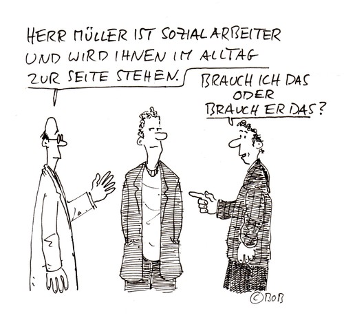 Ich oder er? Ich oder er?