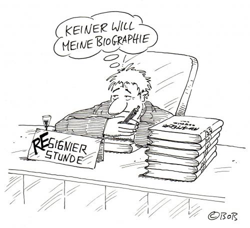 Cartoon: keiner will... (medium) by Christian BOB Born tagged schreiben,autor,ego,signieren,bücher,buchmesse,berühmt,unwichtig,schnauzevoll,cartoon,schreiben,schreiber,buch,bücher,autoren,autor,schriftsteller,buchmesse,berühmt,unwichtig,biographie,autogrammstunde,autogramm,signieren,signierstunde,resignieren,literatur