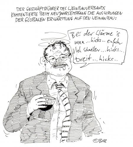 Cartoon: Zum Wohle (medium) by Christian BOB Born tagged experten,beurteilungen,promille,klimawandel,klima,umwelt,experten,experte,promille,beurteilungen,alkohol,trinken,besoffen,saufen,bar,kneipe,alkoholiker,globale erwärmung,prost,globale,erwärmung