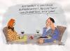 Cartoon: Achtsamkeit  Mindfulness (small) by Christian BOB Born tagged aufmerksamkeit,beziehung,labern