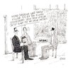 Cartoon: Ehrenwert (small) by Christian BOB Born tagged arbeit,job,killer,mafia,schiesserei,amputation,bein,behindert,wfbm