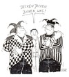 Cartoon: So isses. (small) by Christian BOB Born tagged karneval fasching fasnacht juckreiz narren