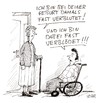 Cartoon: Sutter u. Mohn (small) by Christian BOB Born tagged geburt,mutter,sohn,behindert,streit,blut,blöd