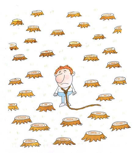 Cartoon: nature (medium) by gmitides tagged nature,enviroment