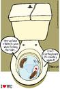 Cartoon: Talks shit V (small) by marcosymolduras tagged shit bowl talks wc surf