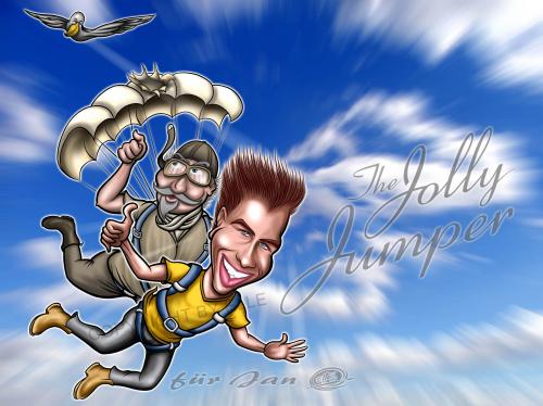 Cartoon: the jolly jumper (medium) by elle62 tagged elle62