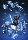 Cartoon: Fanart 2014 (small) by elle62 tagged sci,fi,darth,vader