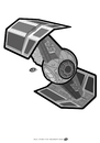 Cartoon: Tie Fighter (small) by elle62 tagged star,wars,fanart,trooper,scifi