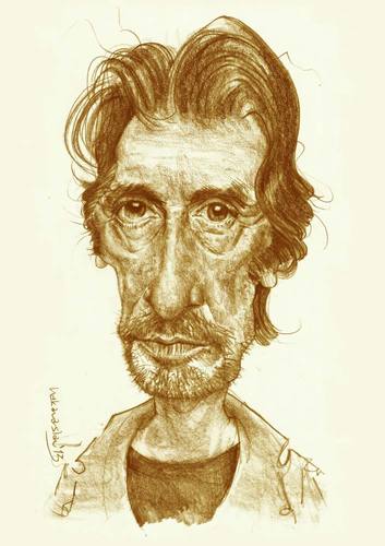 Cartoon: Al PACINO (medium) by hakanarslan tagged hakanarslan,alpacino