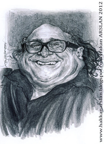 Cartoon: Dany DeVito (medium) by hakanarslan tagged hakan,arslan,dany,devito