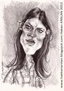 Cartoon: Debra MORGAN (small) by hakanarslan tagged dexter,debra,morgan,hakanarslan,karikatür,portre,caricature