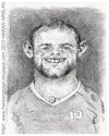 Cartoon: rooney (small) by hakanarslan tagged rooney,caricature,sport,cartoon