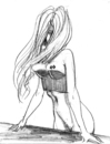 Cartoon: Exhibitionism 2 (small) by llumetis tagged love eros freedom