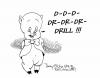 Cartoon: Porky says.... (small) by terry tagged gas,prices,oil,ban,on,drilling,wells