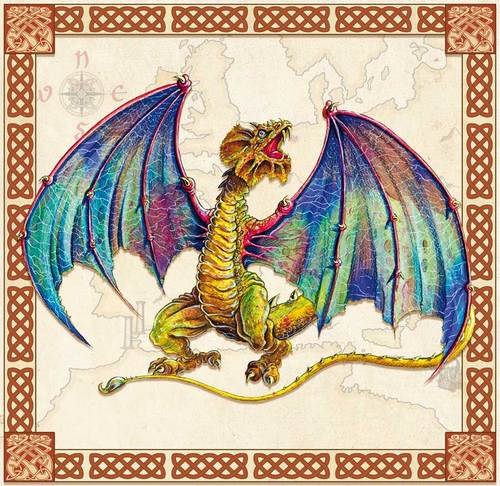 Cartoon: Wyvern (medium) by DanLucifer tagged wyvern,dragon