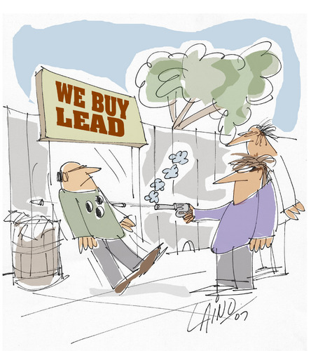 Cartoon: Buyer (medium) by LAINO tagged buyer