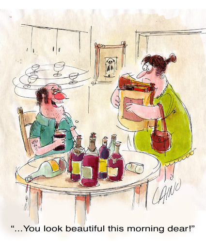 Cartoon: Drunk (medium) by LAINO tagged drunk