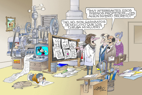 The Inventor By LAINO | Education & Tech Cartoon | TOONPOOL