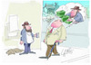 Cartoon: Beggar (small) by LAINO tagged beggar