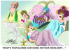 Cartoon: The Harem (small) by LAINO tagged harem