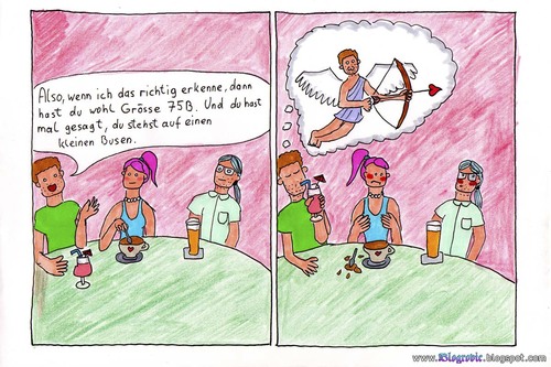 Cartoon: DER DATE DOKTOR (medium) by Blogrovic tagged liebe,date,flirt,amor,verkuppeln