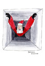 Cartoon: Santa Claustrophobia (small) by Blogrovic tagged xmas,weihnachten,santa,weihnachtsmann,calustrophobia,klaustrophobie,kamin,chimney