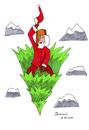 Cartoon: Santa Strangelove (small) by Blogrovic tagged adventskalender,weihnachtsmann,santa,christmas,tree,tanne,weihnachtsbaum,dr,seltsam,strangelove
